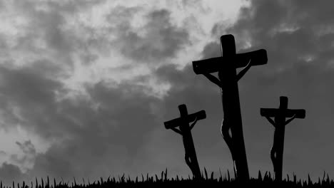 domingo de pascua religioso animado de viernes santo 4k