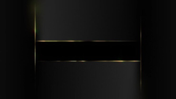 Dark Abstract Background with Gold Accents
