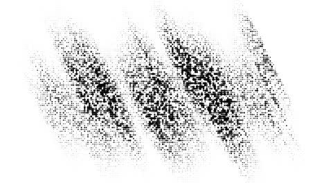 patrón de puntos abstractos