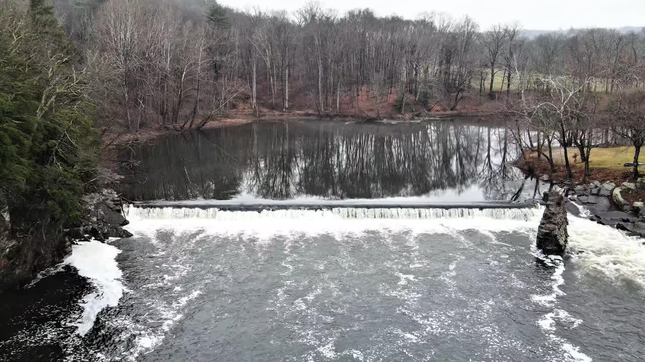 Rondout Creek Water Dam Eddyville NY