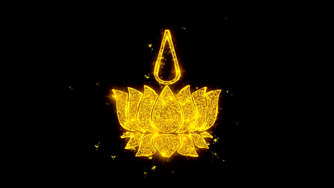 animación de iconos religiosos de las fiestas