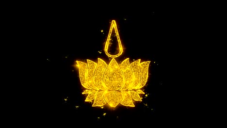 animación de iconos religiosos de las fiestas