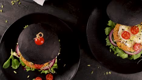 hamburguesas de verduras a la parrilla