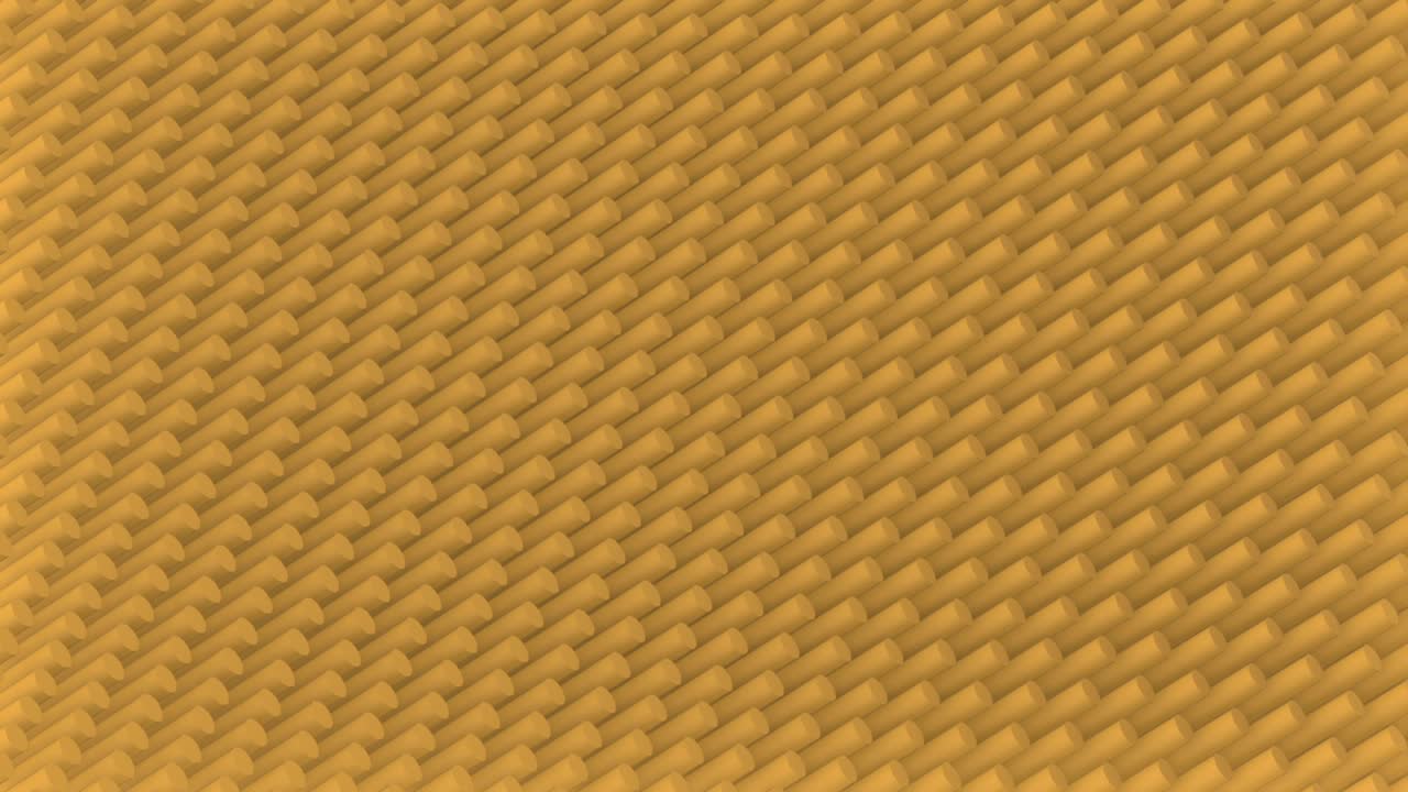 del bucle amarillo del cilindro de transformación a la derecha