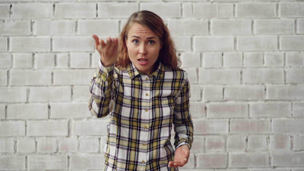 Woman Experiencing Emotions