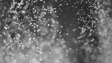 water drops and bokeh