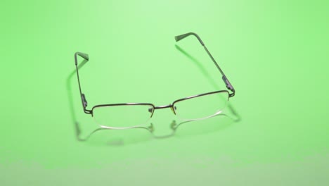 eyeglasses object isolated chromakey rubbing cleaning glass accessories care