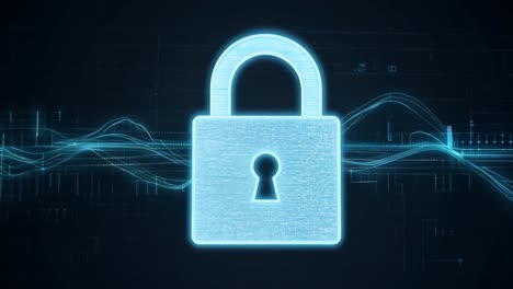 padlock representing security and data protection