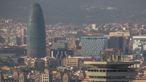 barcelona montjuic view 4k 09
