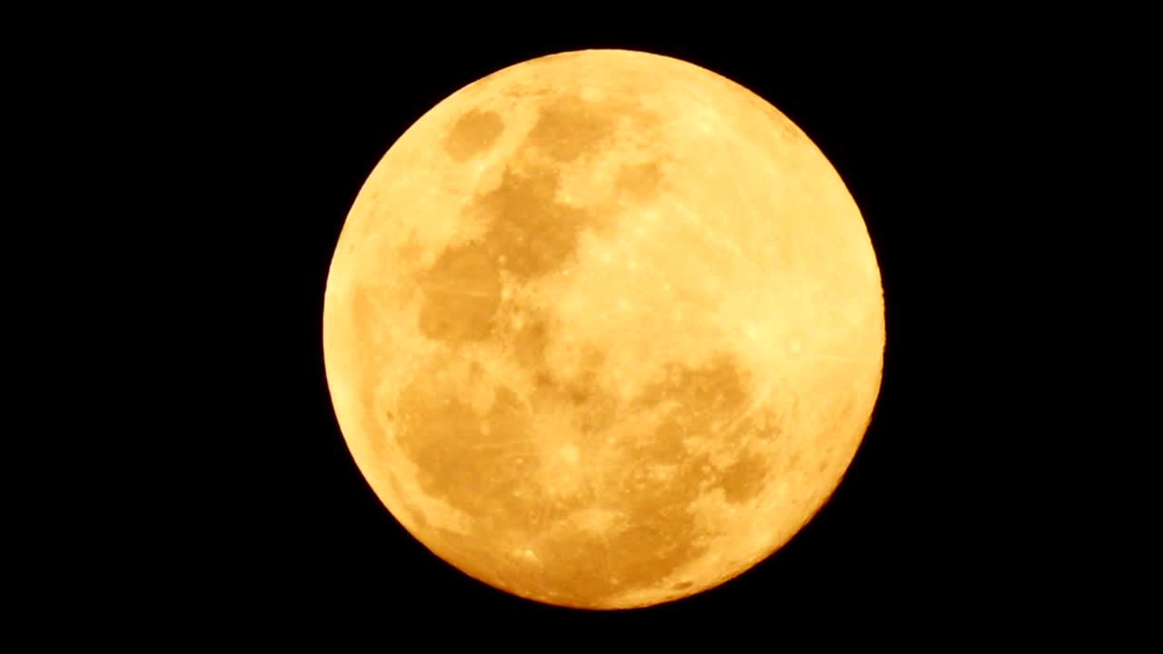 Super full moon rising.