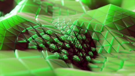 patrón geométrico abstracto en 3d