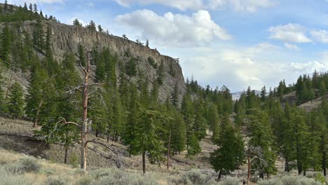 nature's masterpiece: unveiling the geological wonders of battle bluff in kamloops