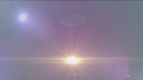 la animación de las lentes borrosas multicolores se enciende con fondo negro.