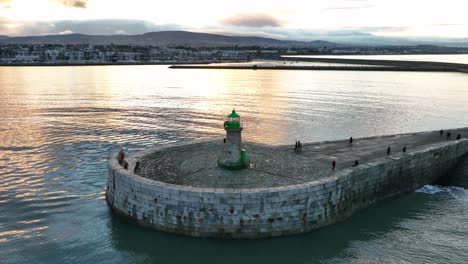 dún laoghaire harbour, dublin, ireland