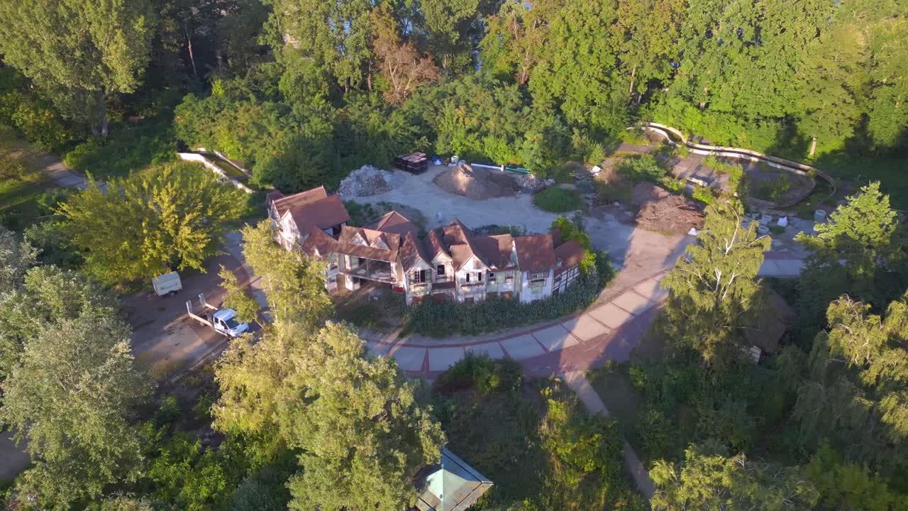 베를린 여름 버려진 놀이공원