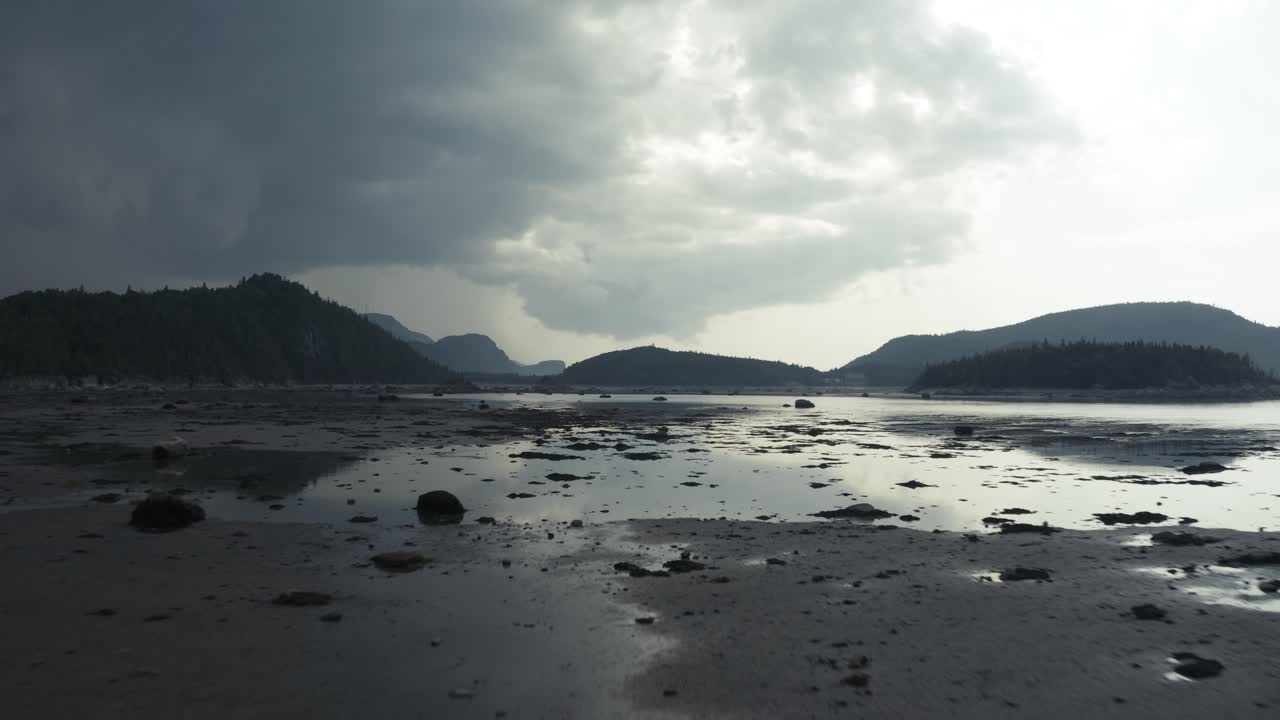 Incoming storm, Drone pull in, forward move