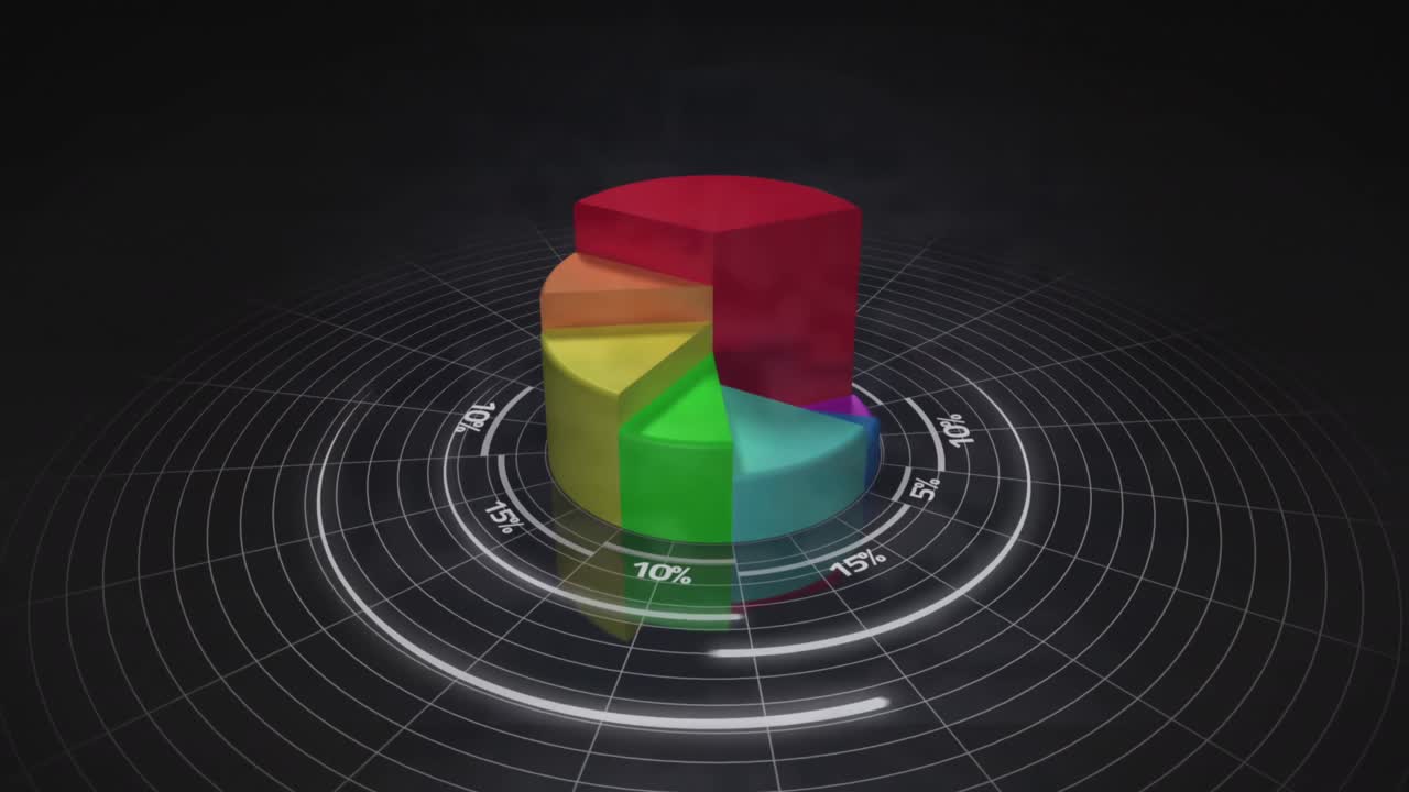 animación del escaneo del alcance y el procesamiento estadístico sobre la cuadrícula