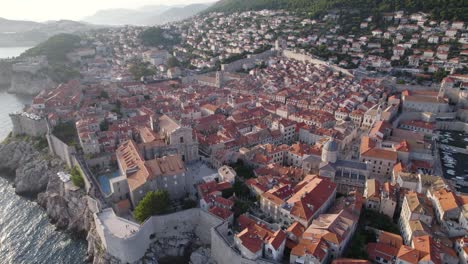 saint ignatius church in dubrovnik old town, croatia