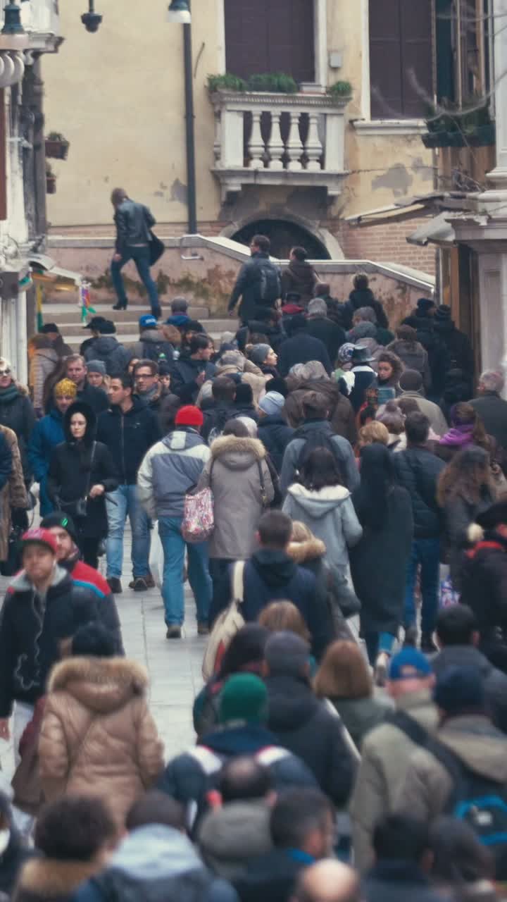 Crowded Street Scene