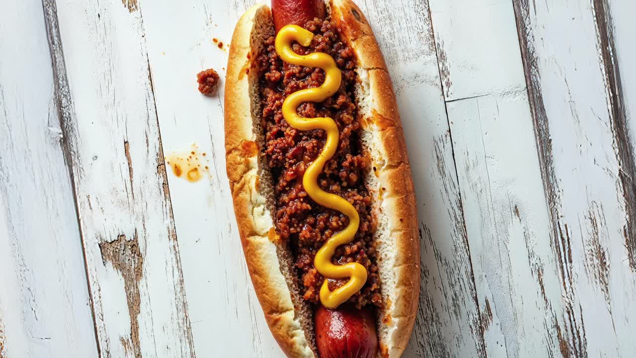 perro con chile y mostaza