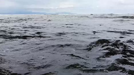 waves in the ocean as background