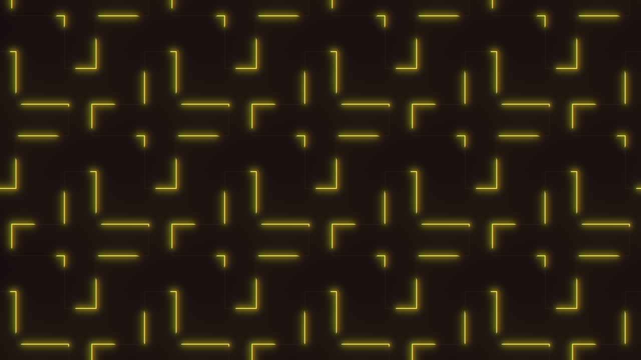 Bold and modern yellow zigzag pattern on dark background