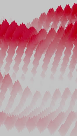 abstract red pyramid pattern background