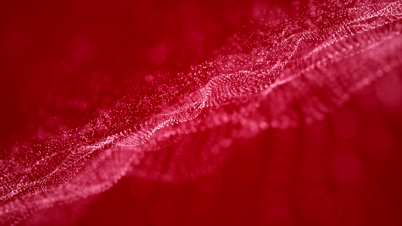 초점을 잃은 입자 배경 loopable (은색)