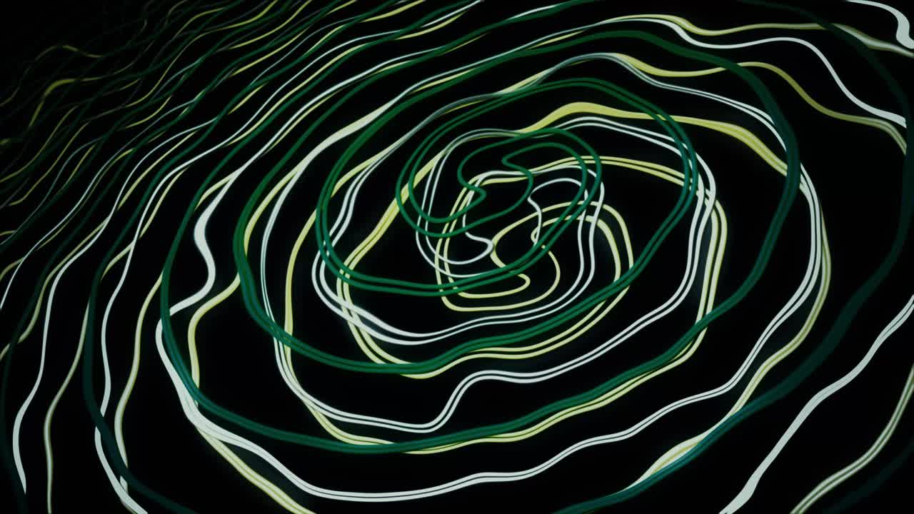 녹색 루프로 움직이는 배경, 마녀 서클, 원형 움직이는 배경을 사용합니다.