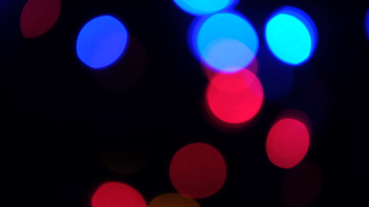 Abstract multicolored bokeh background