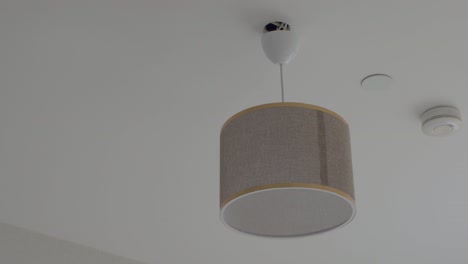 pendant lamp in a room