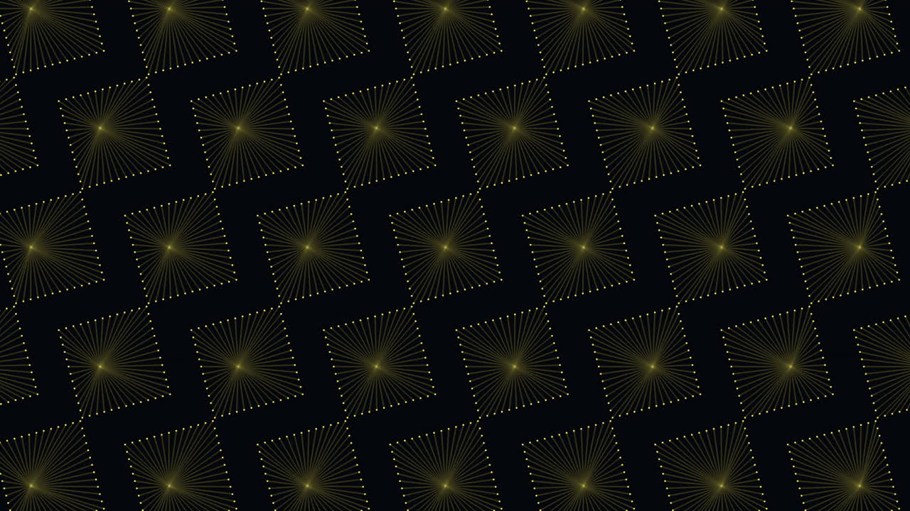 지그자그 직사각형과 체커보드 사각형 검은색과 금색 패턴