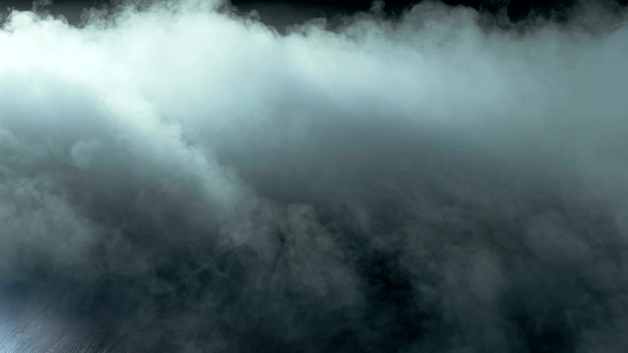 구름 현실적인 건조 얼음 연기