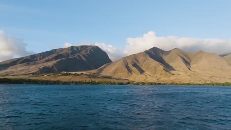 severe drought conditions in maui county, drone revealing negative impacts of climate change and global warming