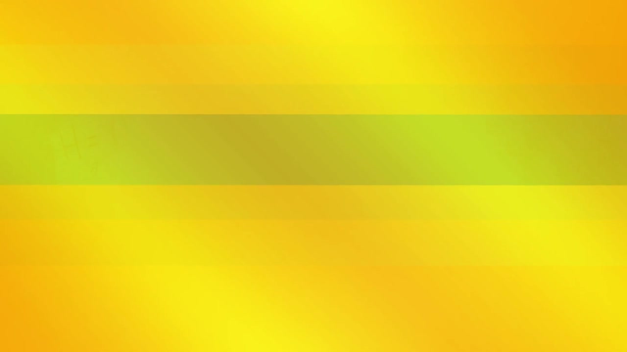 중간에 초록색 줄무 ⁇ 가 있는 노란색 배경의 애니메이션