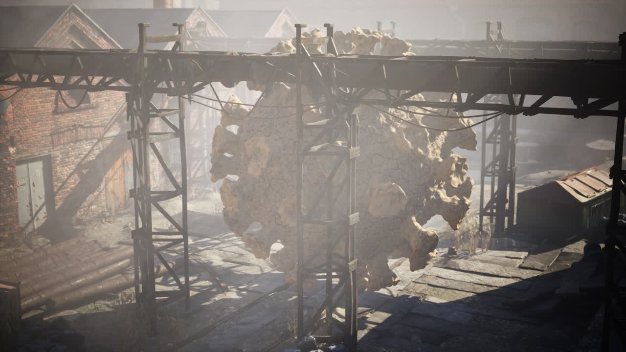 Coronavirus COVID 19 quarantine on empty city streets