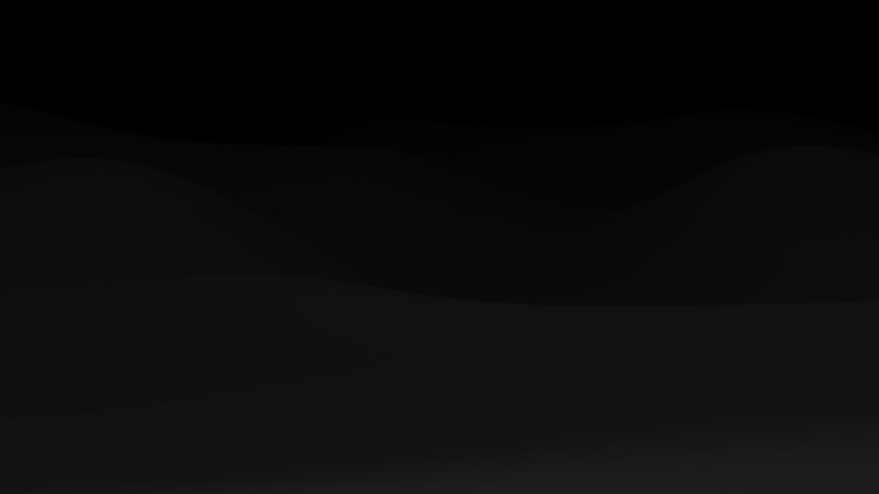 superficie oscura con reflejos. fondo de ondas negras mínimas suaves. bucle de animación de ondas de seda borrosas. flujo de ondas de escala de gris suaves mínimas. 4k uhd