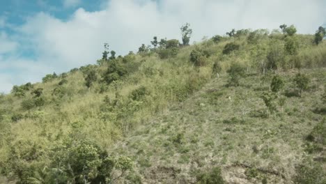 View-of-hill-from-speedboat-Coron-Palawan-Philippines