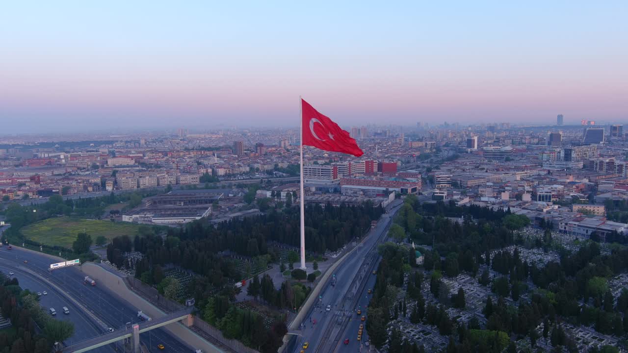 el color de la bandera del pavo