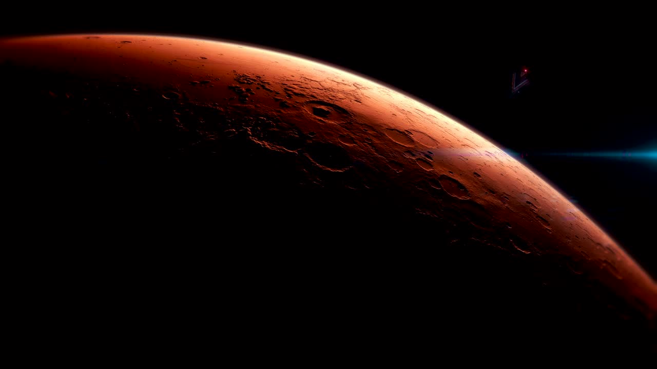 Manned military mission to mars.