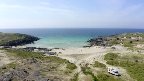 slyne head beach, clifden, connemara, county galway, ireland, july 2021