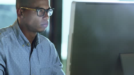 he never drops his focus from any task