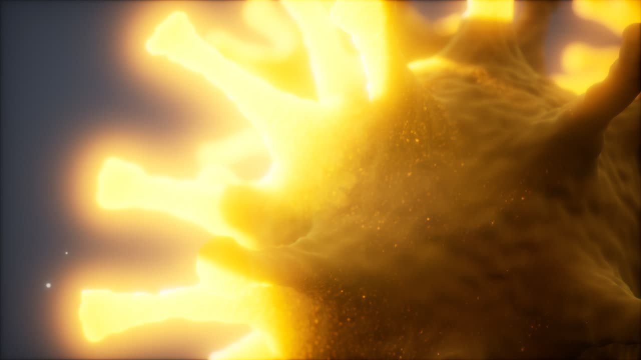 бактерии вирусы или микроорганизмы клетки под микроскопом с глубиной