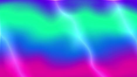Animation of vibrant purple, blue and pink moving abstract shapes