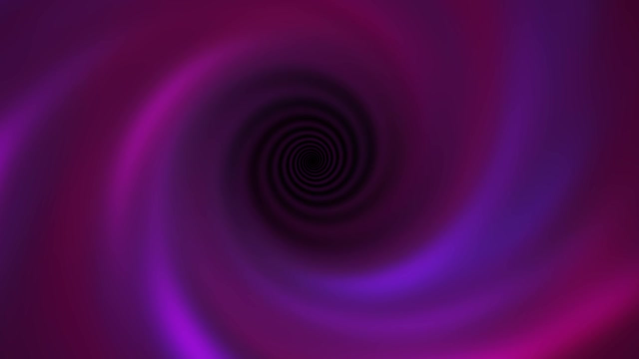 Hypnotic Magenta and Purple Abstract Spiral Tunnel Background