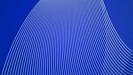 fondo abstracto líneas de baile bucle abstracto azul geométrico