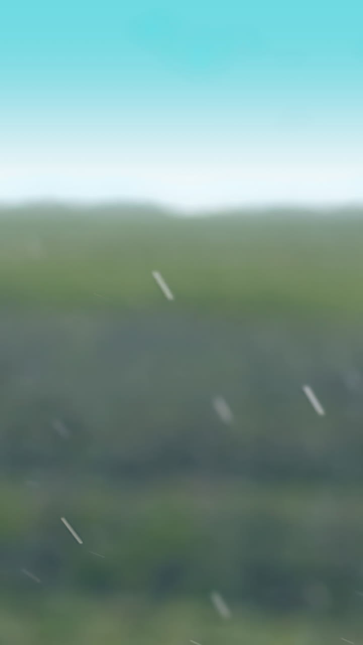 Blurred Landscape View