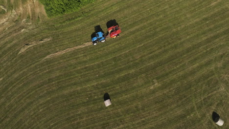 Harvest-season---hay-being-prepared-for-the-livestock-feed