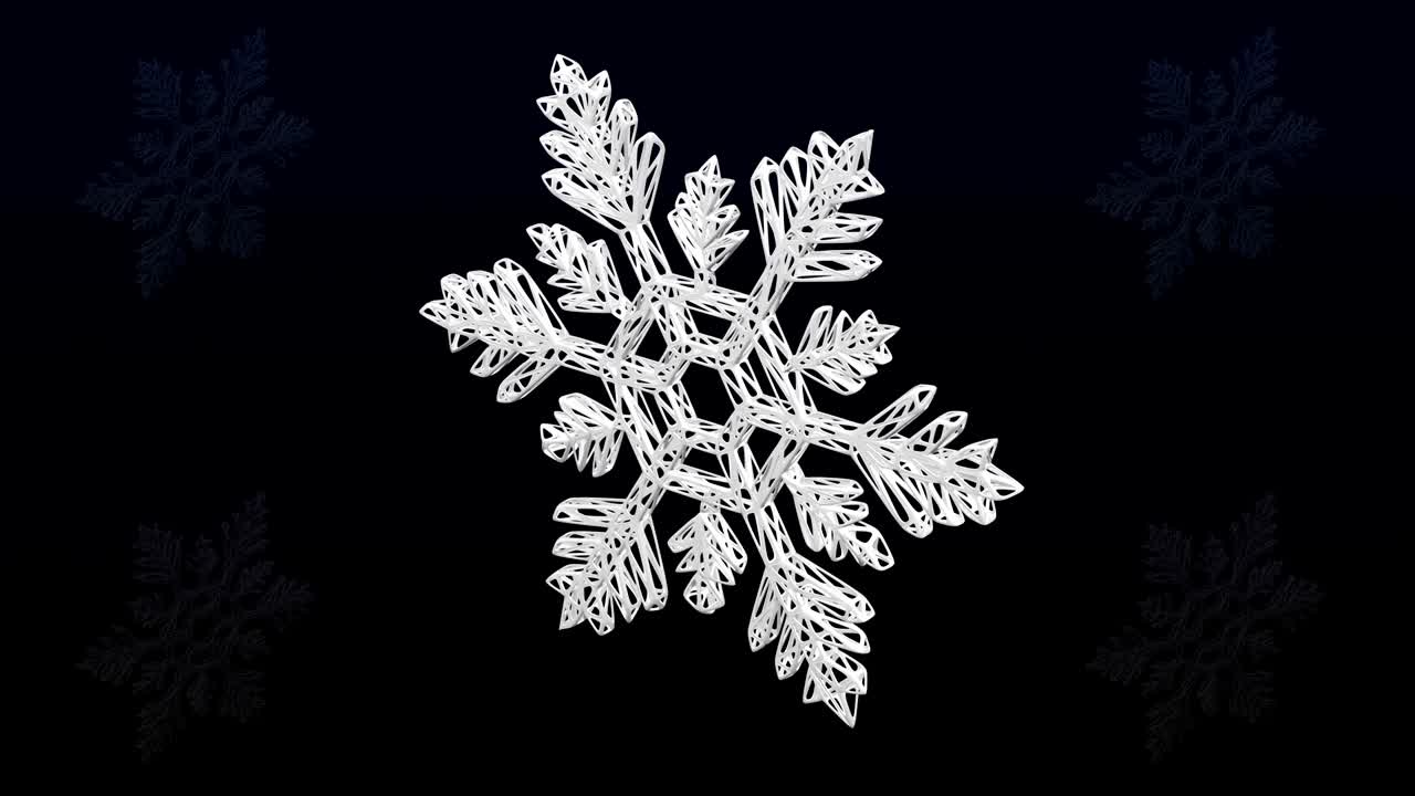 Snowflake turn around.