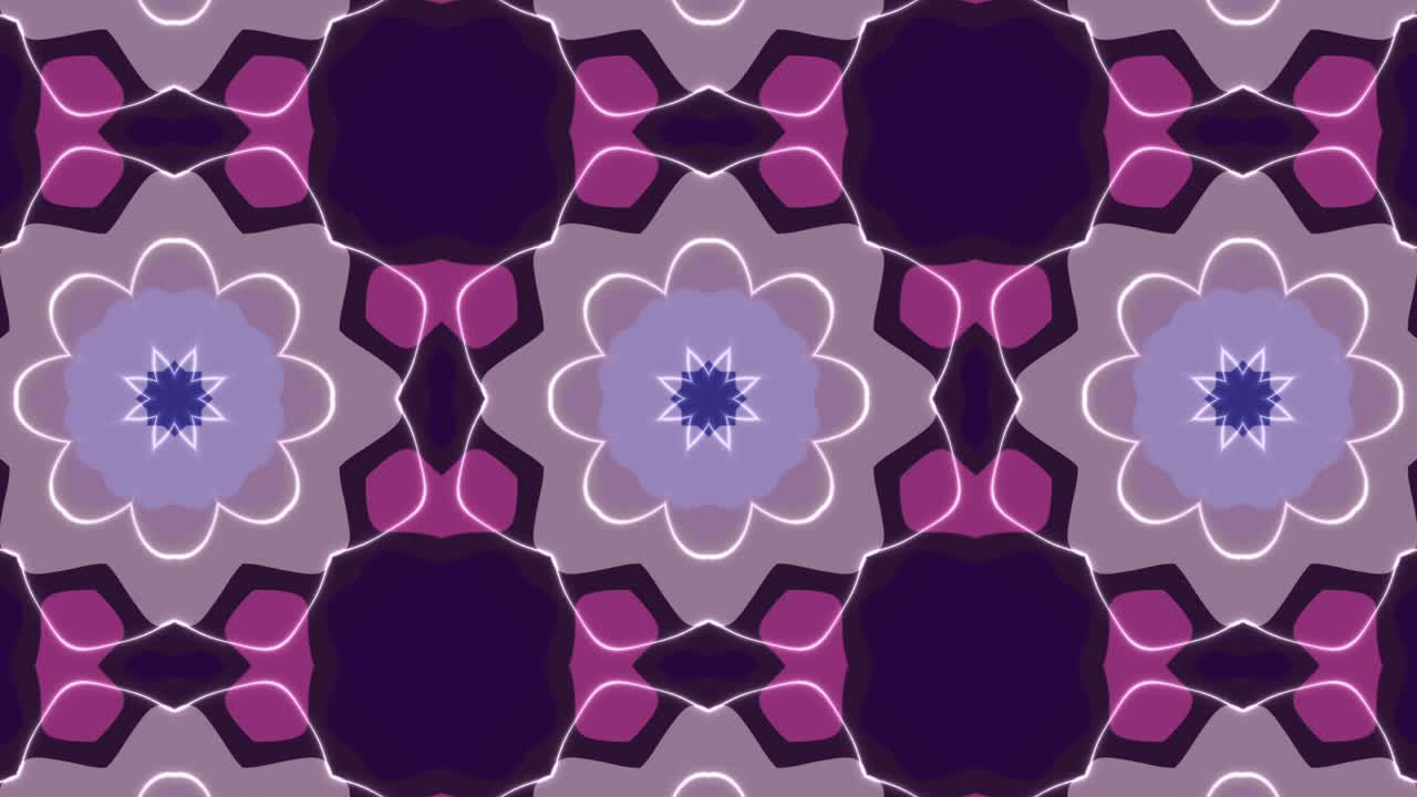 Mosaico liquido multicolore su sfondo scuro. Animazione grafica in movimento astratta a ciclo continuo